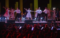 Церемония открытия обновленного мемориала "Непокоренные", Краснодон, 26 сентября 2022 года