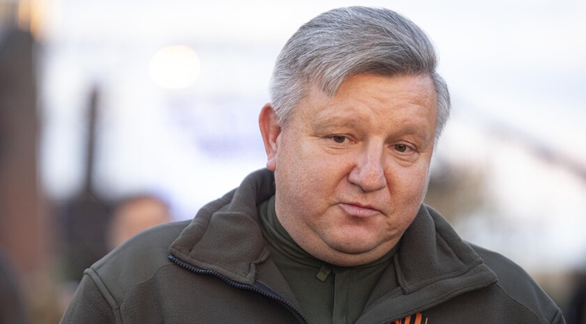 Церемония открытия обновленного мемориала "Непокоренные", Краснодон, 26 сентября 2022 года