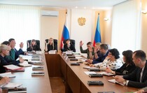 Заседания Избирательной комиссии ЛНР по вопросу формирования теризбиркомов, Луганск, 14 апреля 2023 года