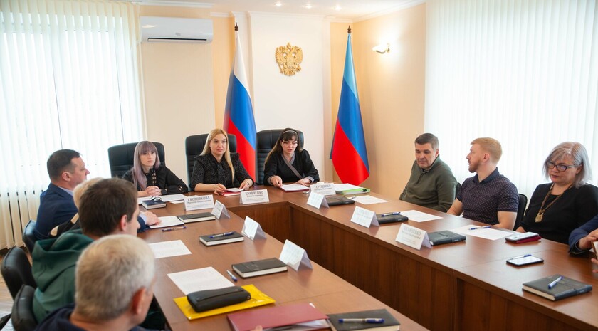 Заседания Избирательной комиссии ЛНР по вопросу формирования теризбиркомов, Луганск, 14 апреля 2023 года