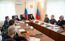 Заседания Избирательной комиссии ЛНР по вопросу формирования теризбиркомов, Луганск, 14 апреля 2023 года