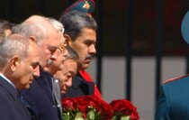 Скриншот трансляции Парада Победы 9 мая 2025
